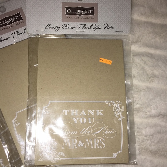 🌼Newlywed Thank You Cards - 3 Packs - Picture 3 of 5